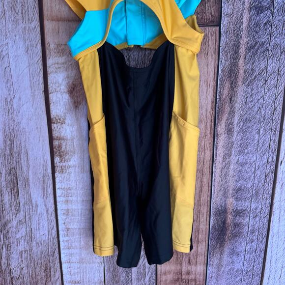 Outdoor Voices Bodysuit Colorblock STW Cutout Performance Athleisure Small NWT - Picture 4 of 10
